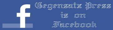 Gegensatz Press is on Facebook